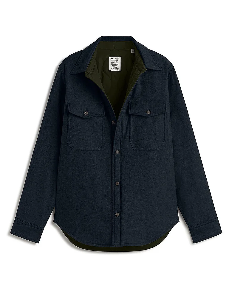 Ecoalf Overshirt JULIO blu S - Ecoalf - FashionsVida