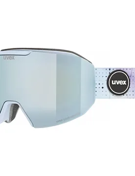 Lunettes De Ski Evidnt Attract Arctic Blue Matt Mirror Sapphire Contrastview Green Clear/CAT3+Yellow Clear/CAT1 - Uvex - FashionsVida