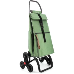 Carro de la Compra Big Tweed 6 Ruedas Sube Escaleras