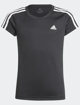 T-shirt Designed 2 Move 3-Stripes 4-5A Black / White - Adidas - FashionsVida