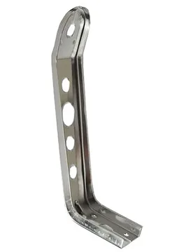 L Masthead Bracket Stainless Steel One Size unisex - Glomex - FashionsVida
