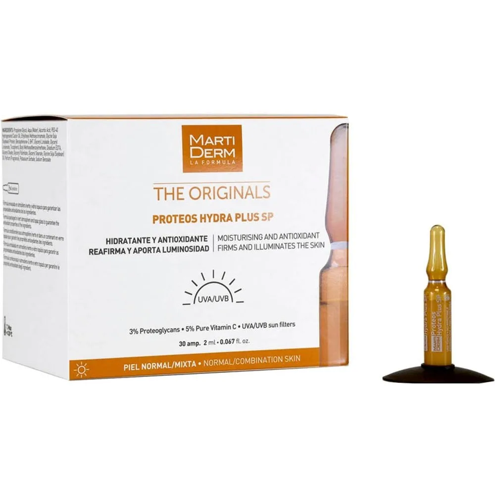 Ampollas Proteos Hydra Plus Sp The originals - MartiDerm - FashionsVida