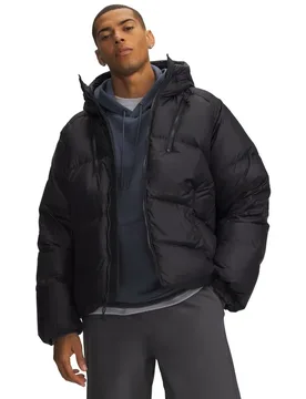 Veste Limitless Utility Puffer Black / Black M - Under armour - FashionsVida