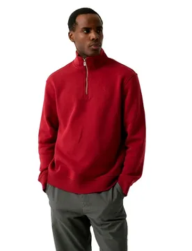Pull à Demi-zip U261062 Red Flame 2XL - Garcia - FashionsVida