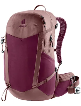 Sac à dos de randonnée - Futura 25 SL Cassis Ashrose - Bordeaux - Deuter - FashionsVida