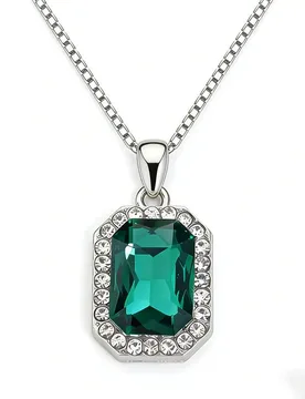 Luxury Square Colored Gemstone Pendant Necklace, Crystal Inlaid Sagittarius Clavicle Chain, Fashion Charm Jewelry Gift for Women - Aliexpress - FashionsVida