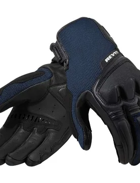 Guanti Moto Estivi DUTY Nero Blu taglia 3XL - Rev'it - FashionsVida