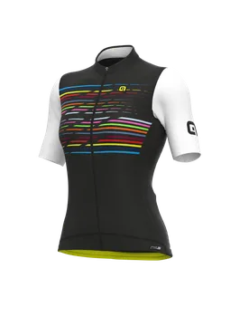 Maglia ciclismo donna PR-S LOGO nero - ALE' - FashionsVida