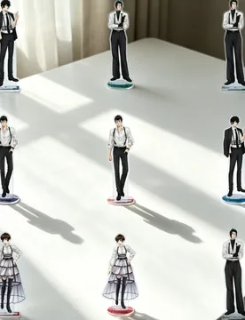 Anime Psycho-Pass Back-Belted Blazer Style Akane Tsunemori Shinya Kogami Acrylic Stand Model Plate Keychains Desk Decor - Aliexpress - FashionsVida