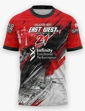 The East vs West Series 22 Armwrestling T-Shirt Atlantic City Sports Jersey Men's Breathable Quick Dry Fitness Gym Tee Tops - Aliexpress - FashionsVida
