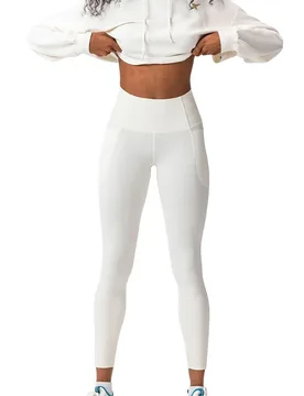 Drop Shot Noor Leggings White S - Drop Shot - FashionsVida