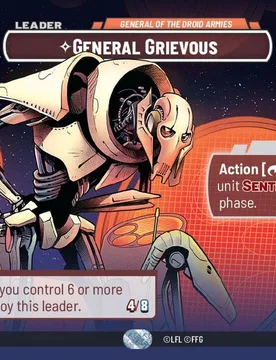 General Grievous, General of the Droid Armies (Showcase Frame) - Star Wars: Unlimited - FashionsVida