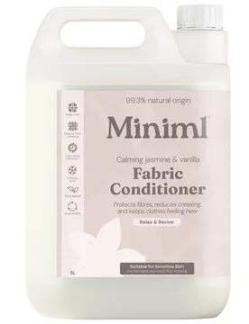 Fabric Conditioner Refill - Calming Jasmine & Vanilla - 5L - 250 Washes - Miniml - FashionsVida