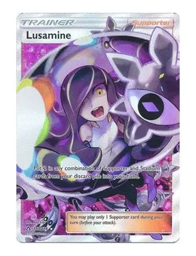 Pokemon SM Ultra Prism 153/156 Lusamine (Full Art) - Pokémon - FashionsVida