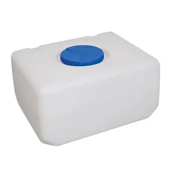 Water Tank 90l White 70 x 45 x 31 cm unisex