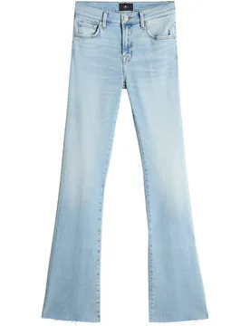 Vaqueros campana de mujer bootcut tailorless de tiro alto - 7 For All Mankind - FashionsVida