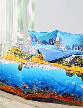 Bettwäsche "Bergwelt", 2-tlg - Casa Bonita - FashionsVida