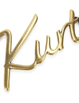 Cinturón de mujer de piel con hebilla de logotipo - Kurt Geiger - FashionsVida