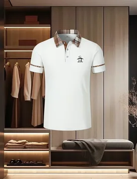 Golf Summer New Men's Casual Slim Fit Lapel Breathable Short Sleeved Polo Shirt Solid Color Comfortable T-shirt - Aliexpress - FashionsVida