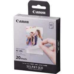 Conjunto de tinta-papel XC-20L, 54 x 85 mm, 20 impresiones