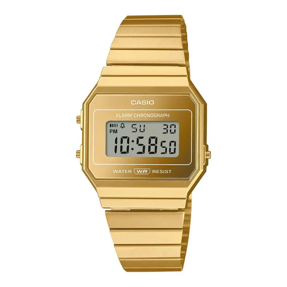 Orologio A700wevg-9aef Gold One Size - Casio - FashionsVida