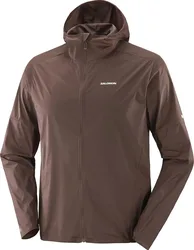 Veste de running coupe-vent - Sense Aero Wind Jkt M Coffee Bean en Softshell - Taille XL - Marron