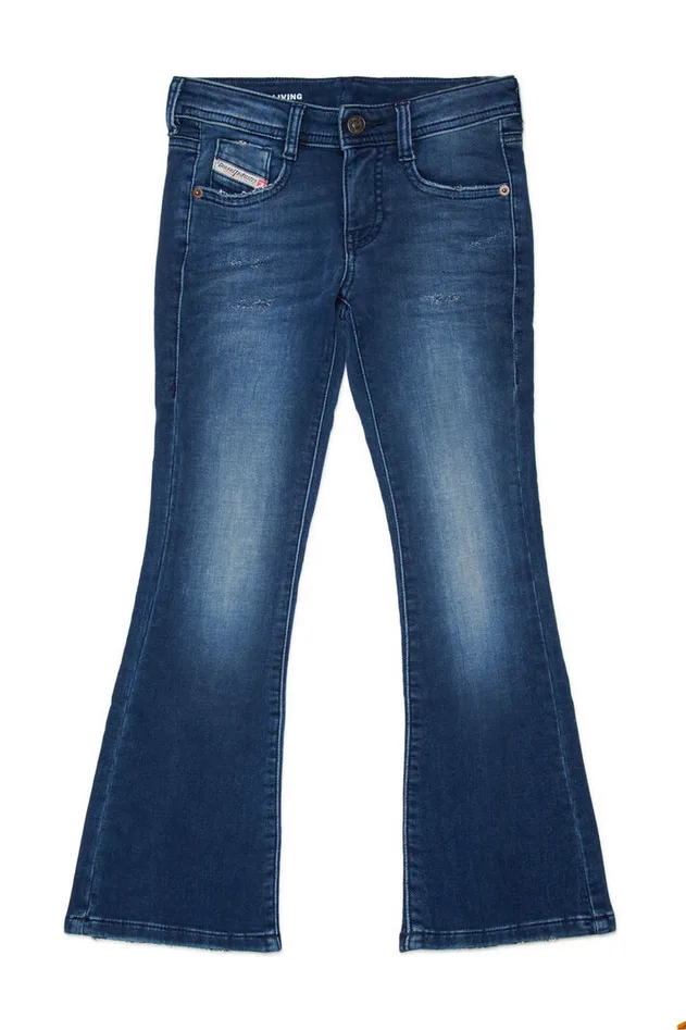 Jeans bootcut bambina blu scuro - Diesel - FashionsVida