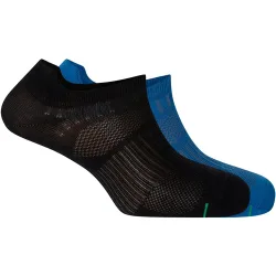 Pack de 2 pares de calcetines tobilleros de hombre deportivos semilisos