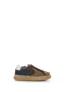 Sneakers in pelle MARRONE 36 - Voile Blanche - FashionsVida