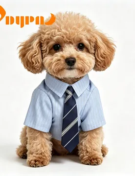 Camisa de mascota ligera y transpirable para el verano, camiseta casual con botones para perro macho, conjunto suave para mascotas, adecuado para perr - Shein - FashionsVida