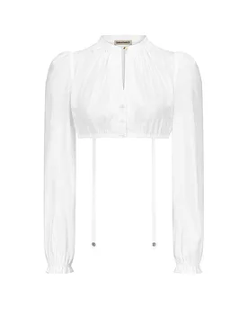 Dirndlbluse KIRA crème 36 - Gottseidank - FashionsVida