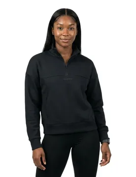 Sweat à Demi-zip Black M - Scott - FashionsVida