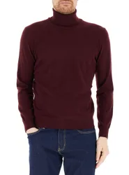 Dolcevita lana cashmere BORDEAUX XL