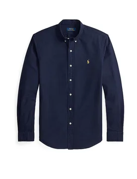 Camicia Slim Fit blu L - Ralph Lauren - FashionsVida