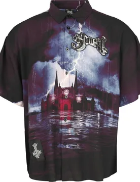 Kurzarmhemd - EMP Signature Collection - S bis 3XL - Größe M - multicolor - EMP exklusives Merchandise! - Unisex - unisex - GHOST - FashionsVida