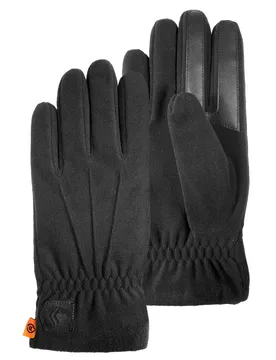Gants tactiles polaire déperlant Noir noir 8/8.5 - Isotoner - FashionsVida
