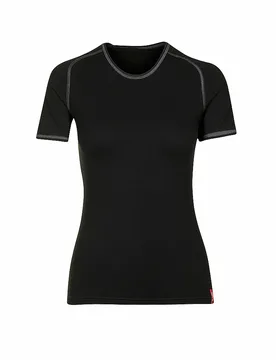 Löffler T-shirt de ski noir 42 - LÖFFLER - FashionsVida