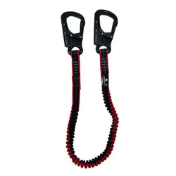 Carabiners Elastic Rescue Rope Black One Size unisex