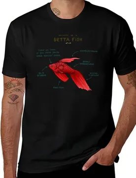 Anatomy of a Betta Fish T-Shirt Outdoor Sports Lightweight Tee T-Shirt - Aliexpress - FashionsVida
