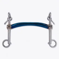Sweet Iron Baby Kandare 16 mm fixed medium port 13,5 cm