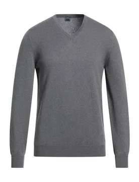 Pullover Hombre Gris 46,48,50,52,54,56,58,60 Hombre - Fedeli - FashionsVida