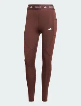 Leggings Techfit COLD.RDY Full-Length M Shadow Brown - Adidas - FashionsVida