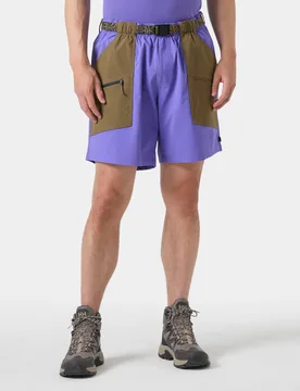 Men's AWE Relaxed Shorts Purple L - Ultra Violet Purple - Male - Helly Hansen - FashionsVida
