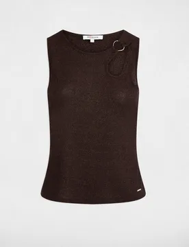 Morgan - Top de mujer sin manga - Morgan - FashionsVida
