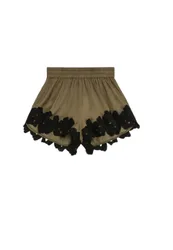 SHORTS Donna CON RICAMO IN PIZZO