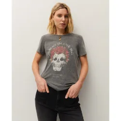 Camiseta de mujer con dibujo frontal