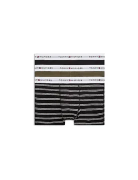 Pants Paquete de 3 negro / verde militar / raya decorativa azul S - Tommy hilfiger - FashionsVida