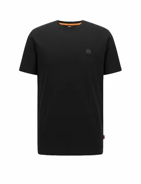 T-shirt relaxed fit TALES nero XL - BOSS - FashionsVida