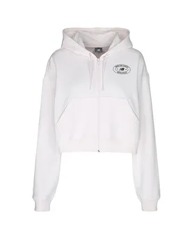 Chaqueta con capucha para mujer rosa M - New Balance - FashionsVida