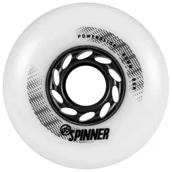 Roue Spinner 4 Units White / Black 76 mm / 88A unisex